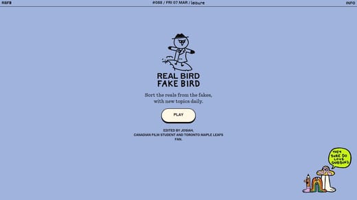 Real Bird Fake Bird