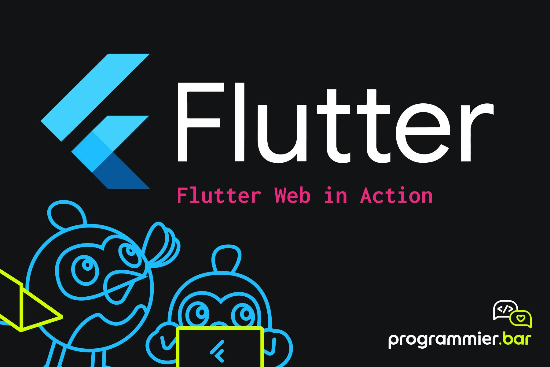 Flutter Web Programmierbar