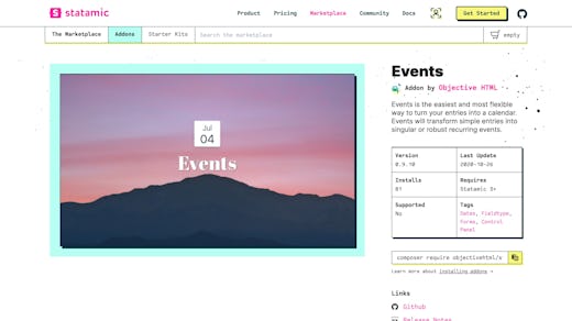 Statamic Com Addons Objectivehtml Events