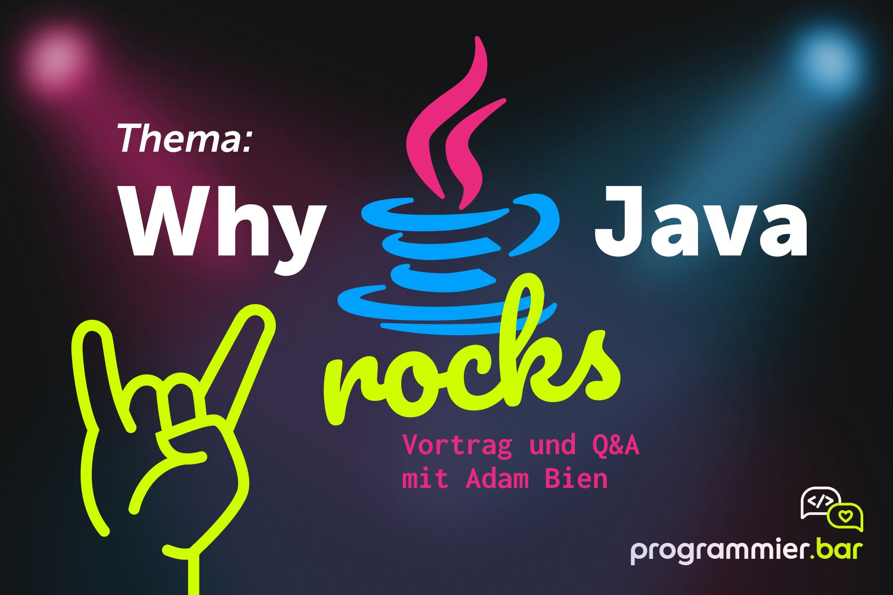 Why Java Rocks Programmierbar