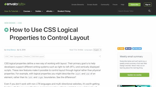 Webdesign Tutsplus Com Tutorials How to Use CSS Logical Properties CMS 33024